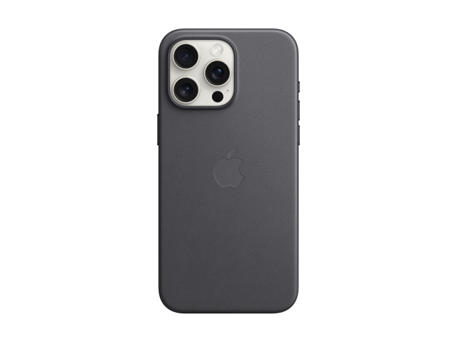 iPhone 15 Pro Max FineWoven Case met MagSafe - Zwart-0