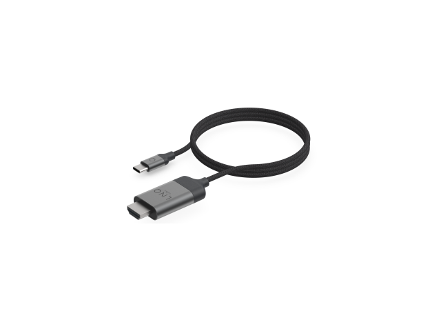 LINQ USB-C to HDMI 4K Cable - 2 M Spacegrey-1