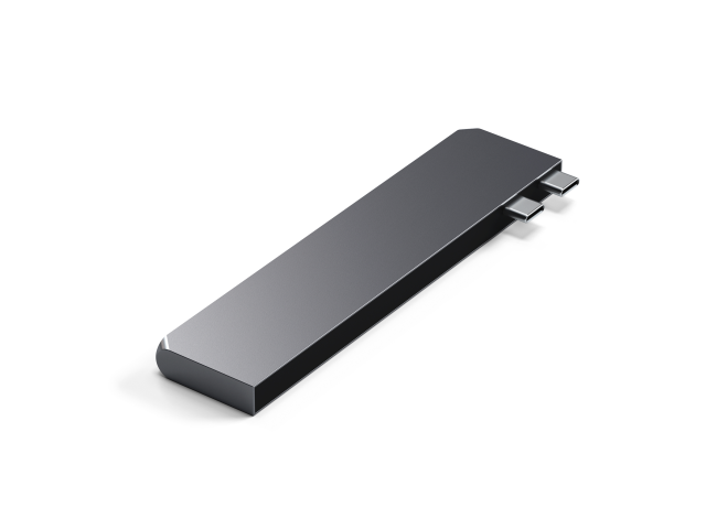 Satechi USB-C Pro Hub Slim Adapter - Space Grijs-1