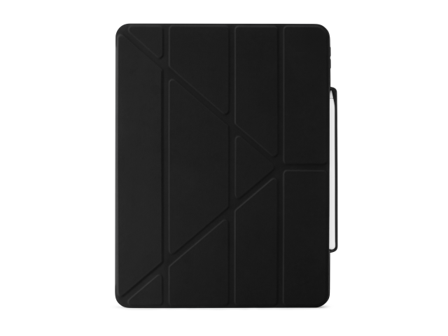 Pipetto Origami No3 Pencil Case - iPad Pro 12.9 (2022/2021/2020/2018) - Black-0