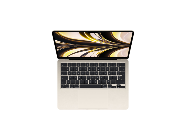 13-inch MacBook Air: Apple M2-chip with 8-core CPU and 8-core GPU, 256 GB SSD - star light-1