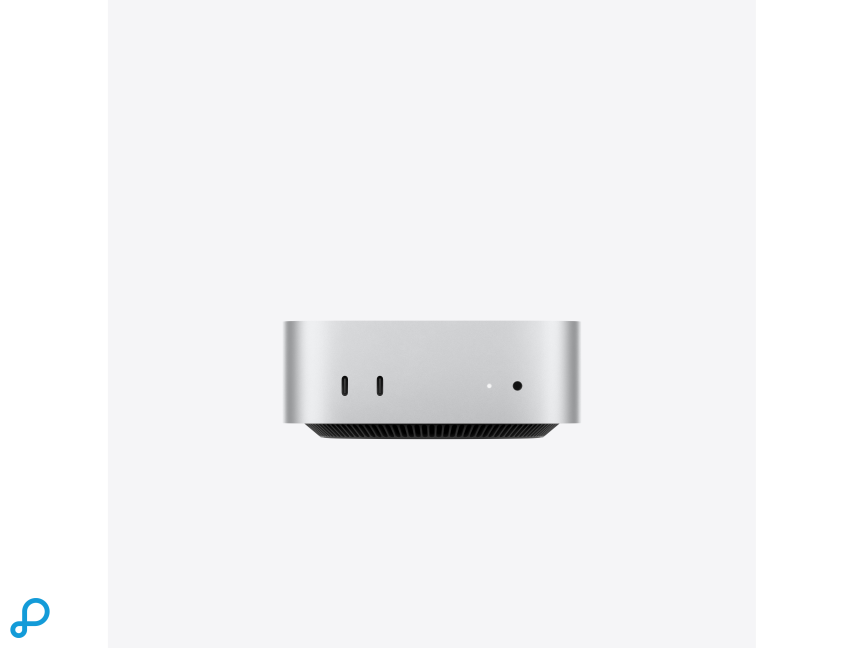 Mac mini: Apple M6 chip met 12-core CPU en 12-core GPU, 24GB, 512GB SSD