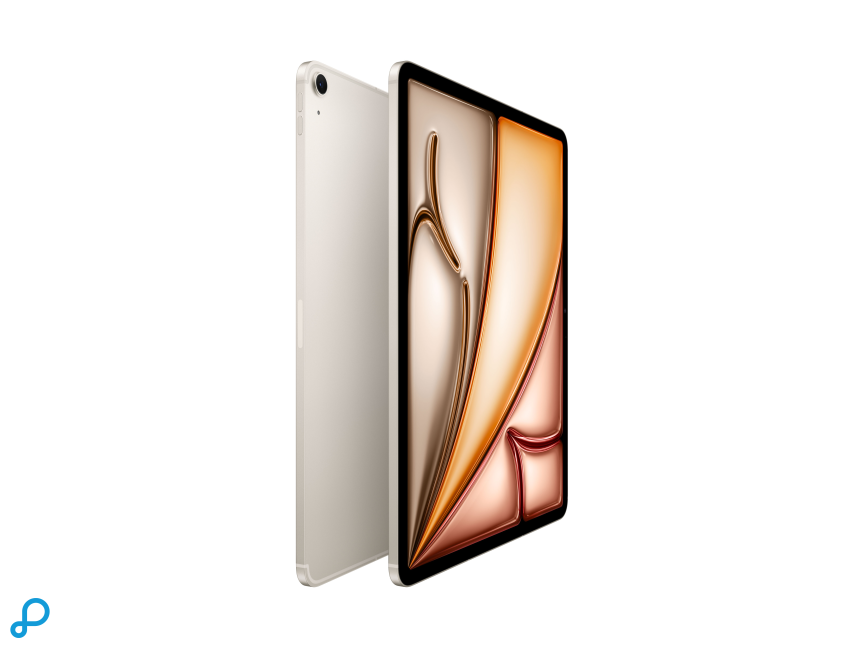 13-inch iPad Air M2 Wi-Fi + Cellular 256GB - Sterrenlicht