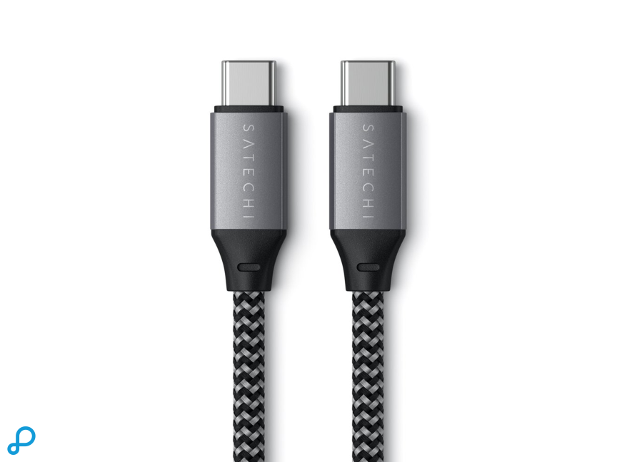 Satechi USB-C 100W Laad Kabel 2m - Space Grijs