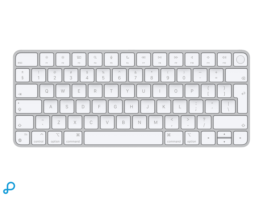 Magic Keyboard with Touch ID for Mac computers with Apple silicon - Danish