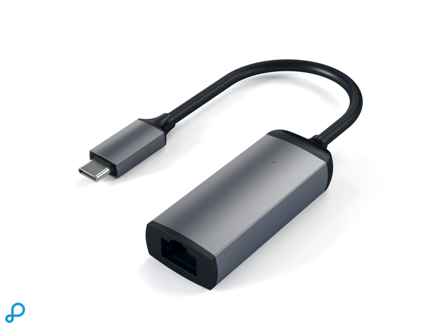 Satechi USB-C - Ethernet Adapter - Space Grijs