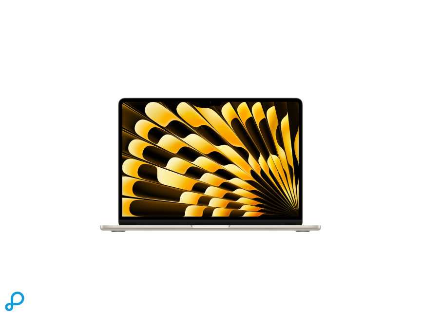 13-inch MacBook Air: Apple M5-chip met 10-core CPU en 8-core GPU, 16 GB, 512 GB SSD - Starlight