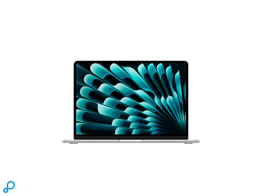 13-inch MacBook Air: Apple M5-chip met 10-core CPU en 10-core GPU, 24 GB, 1 TB SSD - Silver