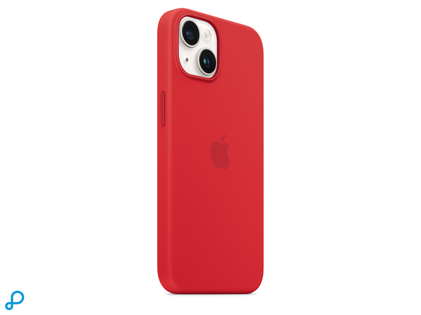 iPhone 14 Silicone Case with MagSafe - (PRODUCT)RED