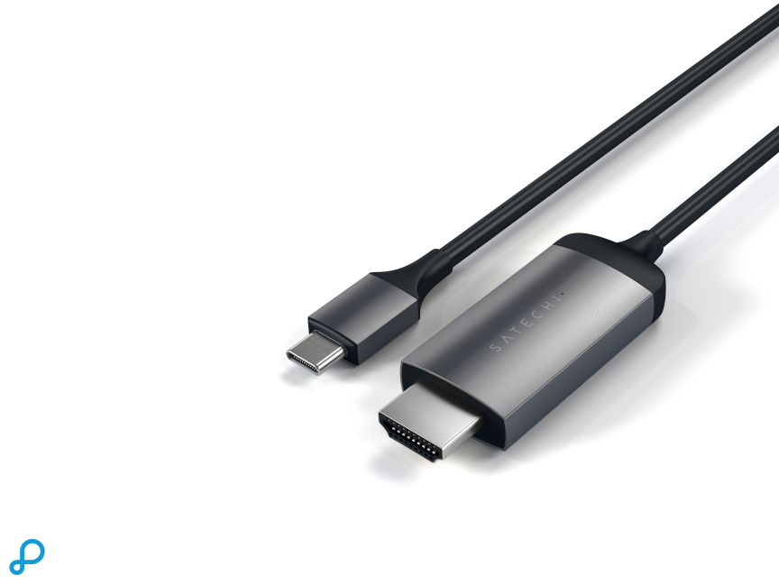 Satechi USB-C - 4K HDMI Cable - Space Grey