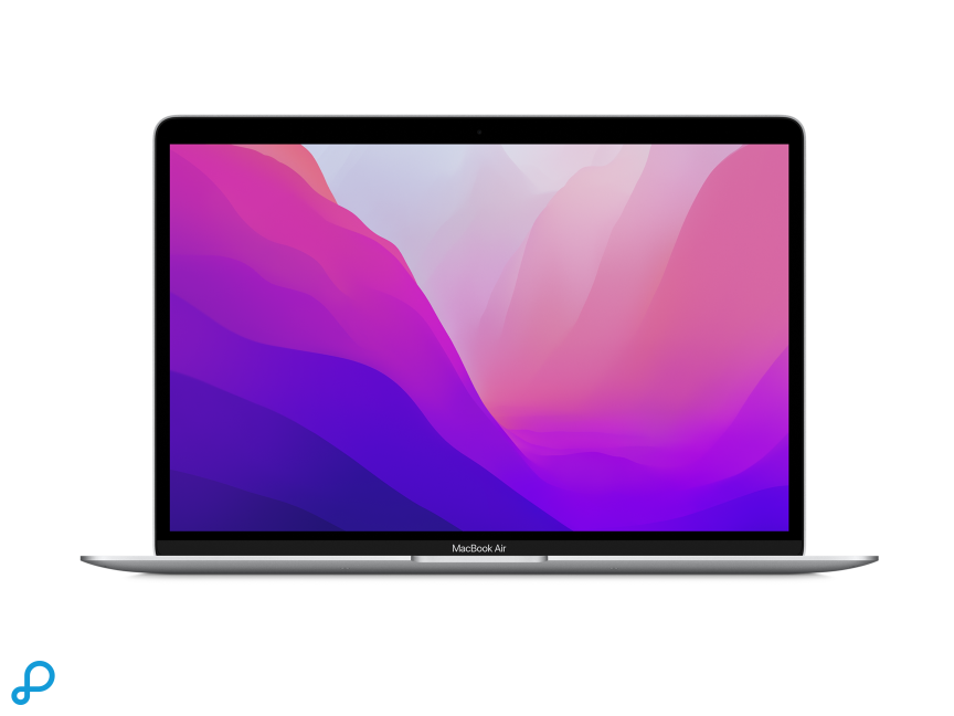 13-inch MacBook Air: Apple M1‑chip with 8‑core CPU and 7‑core GPU, 256 GB SSD - Silver