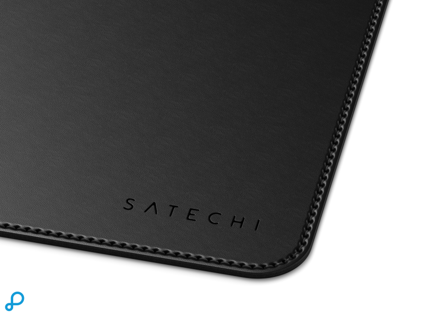 Satechi Eco Leather Desk Mat Black