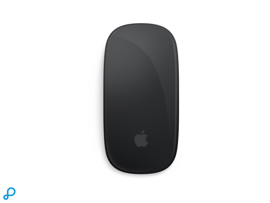 Magic Mouse - Black Multi-Touch Surface