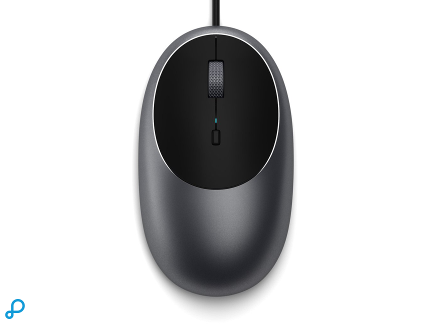 Satechi C1 USB-C Wired Mouse Space Grey