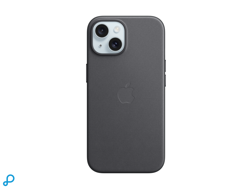 iPhone 15 FineWoven Case with MagSafe - Black