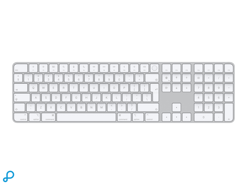 Magic Keyboard with Touch ID and Numeric Keypad for Mac computers with Apple silicon - Spanish