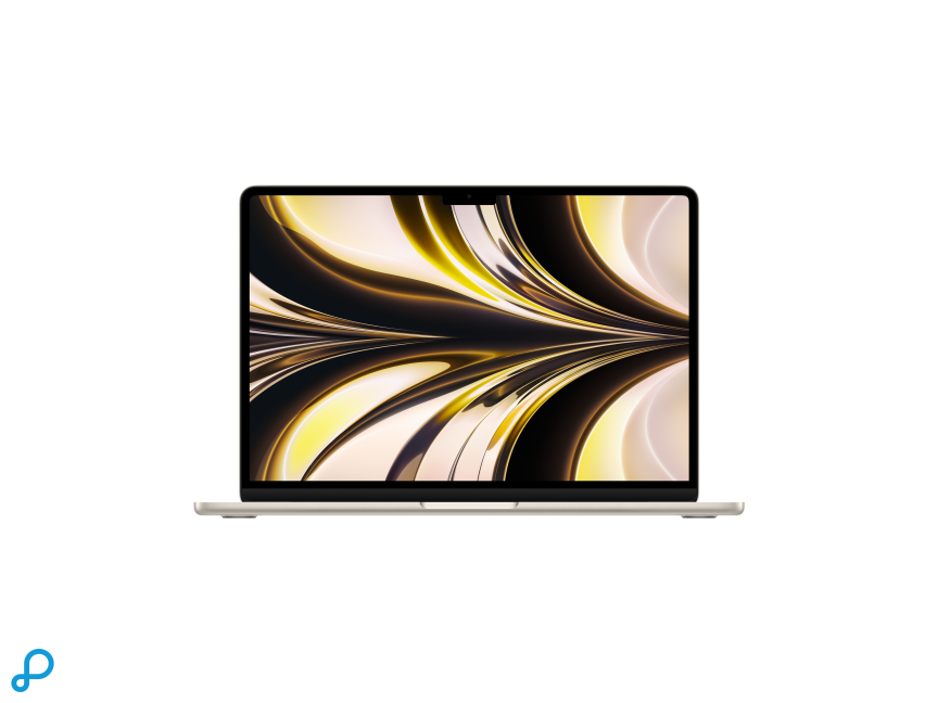 13-inch MacBook Air: Apple M2-chip met 8-core CPU en 10-core GPU, 512 GB SSD - sterrenlicht