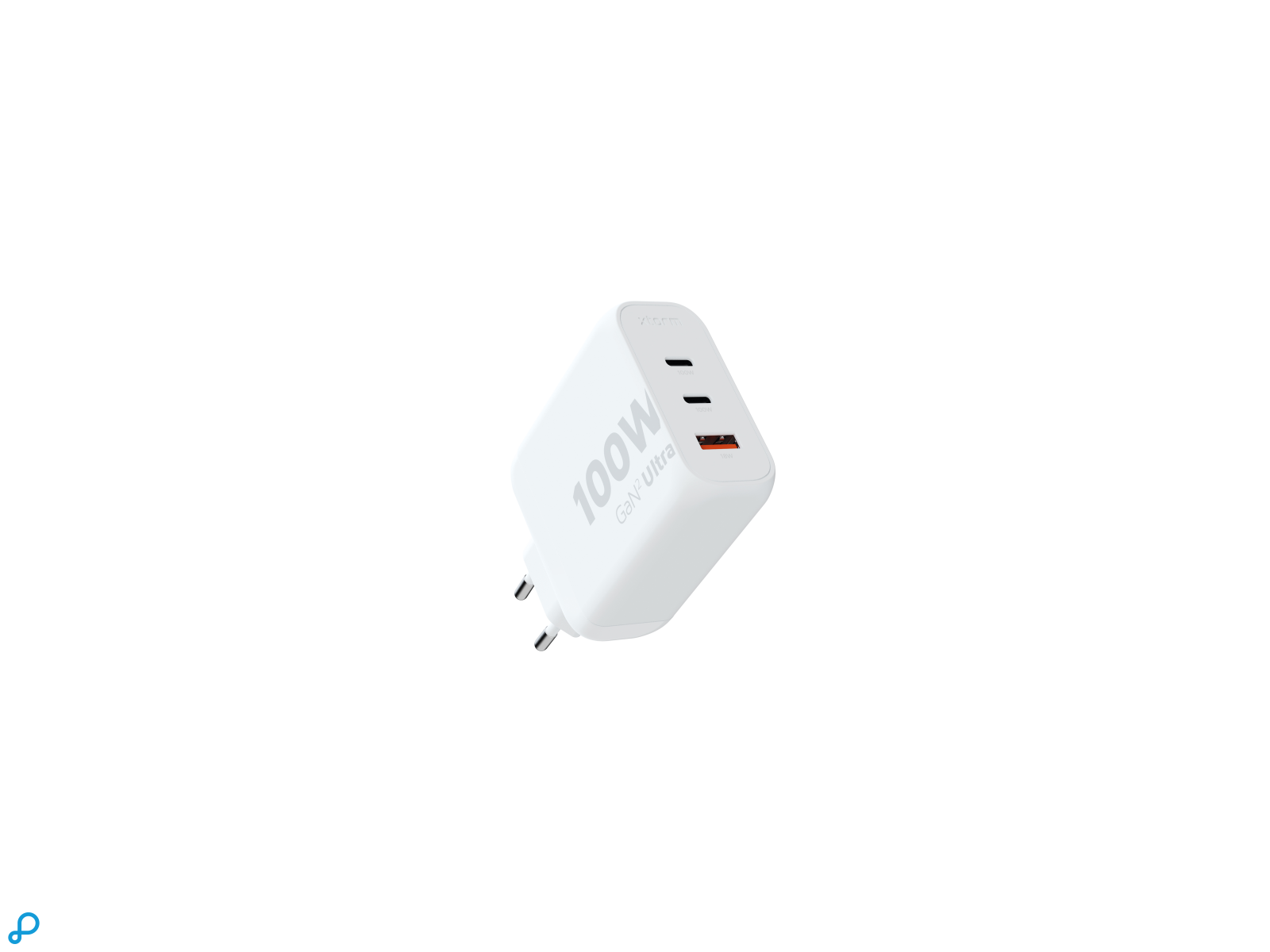 Xtorm 100W GaN2 Ultra Wall Charger White-0