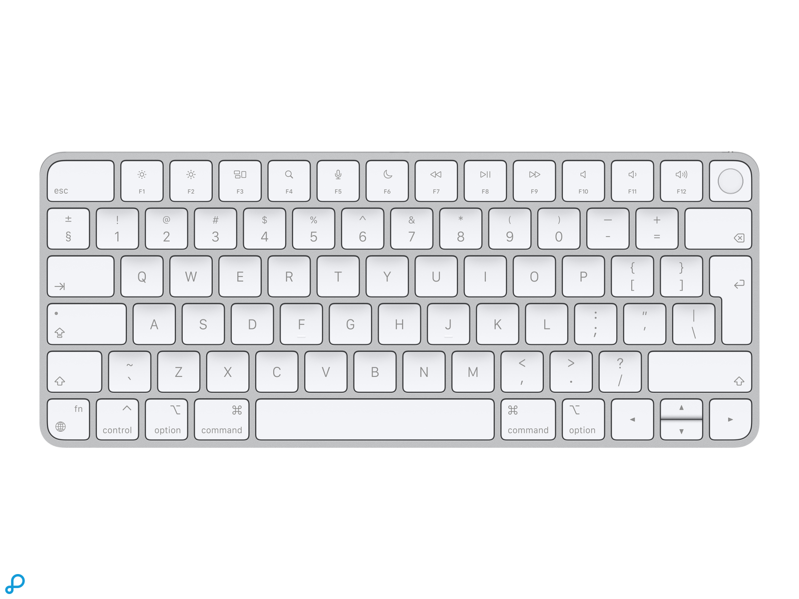 Magic Keyboard with Touch ID for Mac computers with Apple silicon - Danish-0