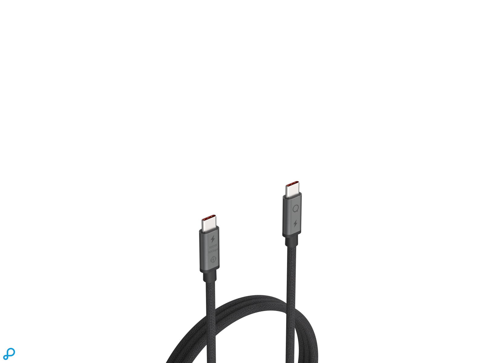 LINQ USB-C to USB-C 100W PD Charging -2mtr Spacegray-0