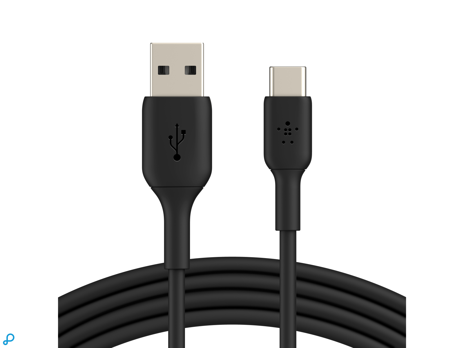 Belkin USB-C Naar USB-A 1M Zwart-2