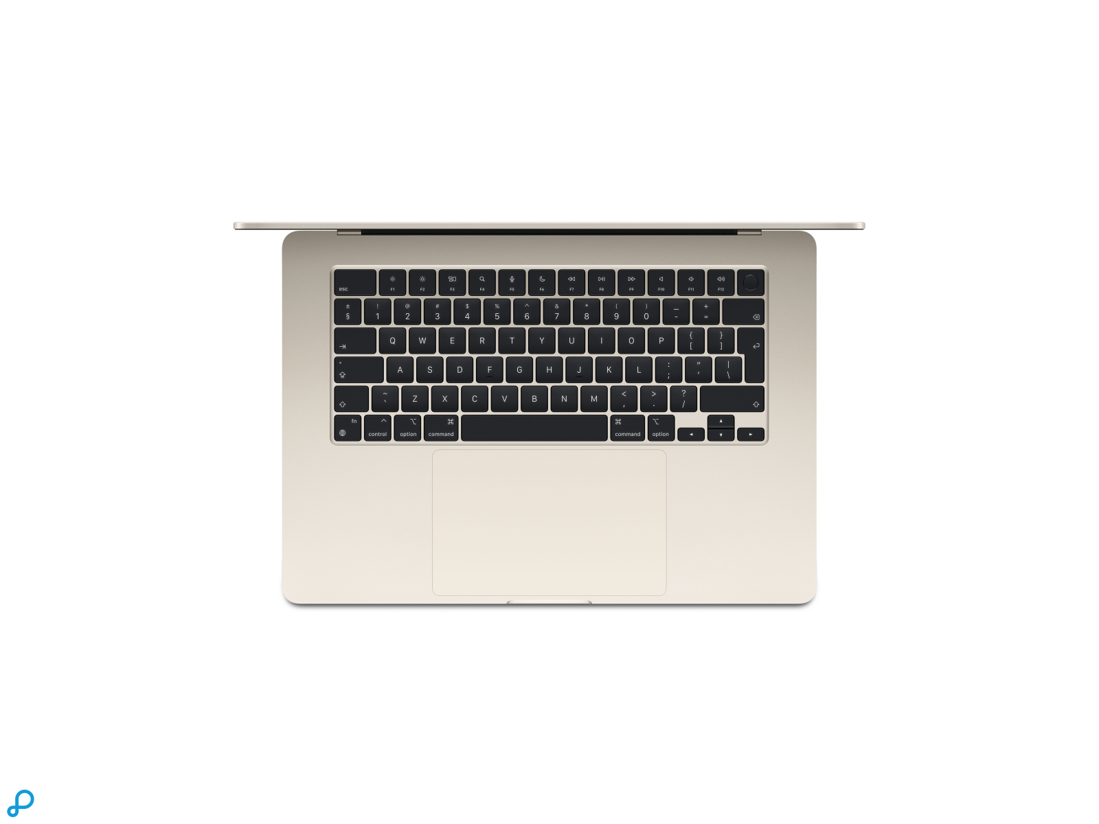 15-inch MacBook Air: Apple M3 chip met 8-core CPU en 10-core GPU, 16GB, 512GB SSD - Sterrenlicht-1