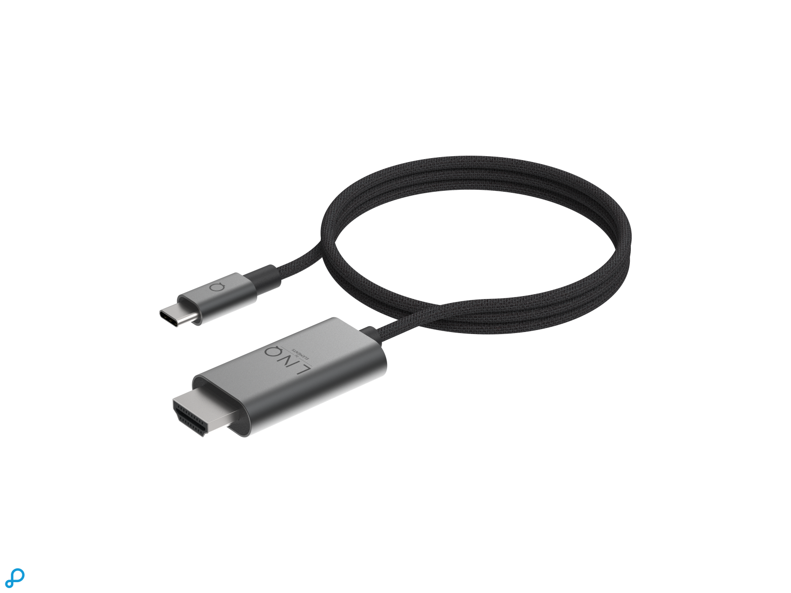 LINQ USB-C to HDMI 8K/60Hz PRO Cable - 2m Spacegrey-1