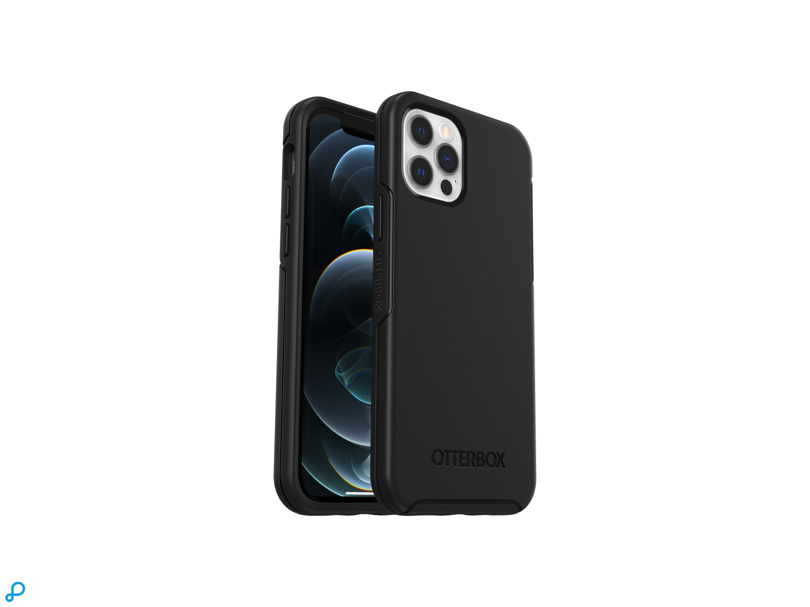 OtterBox Symmetry Voor iPhone12 Zwart ProPack-0