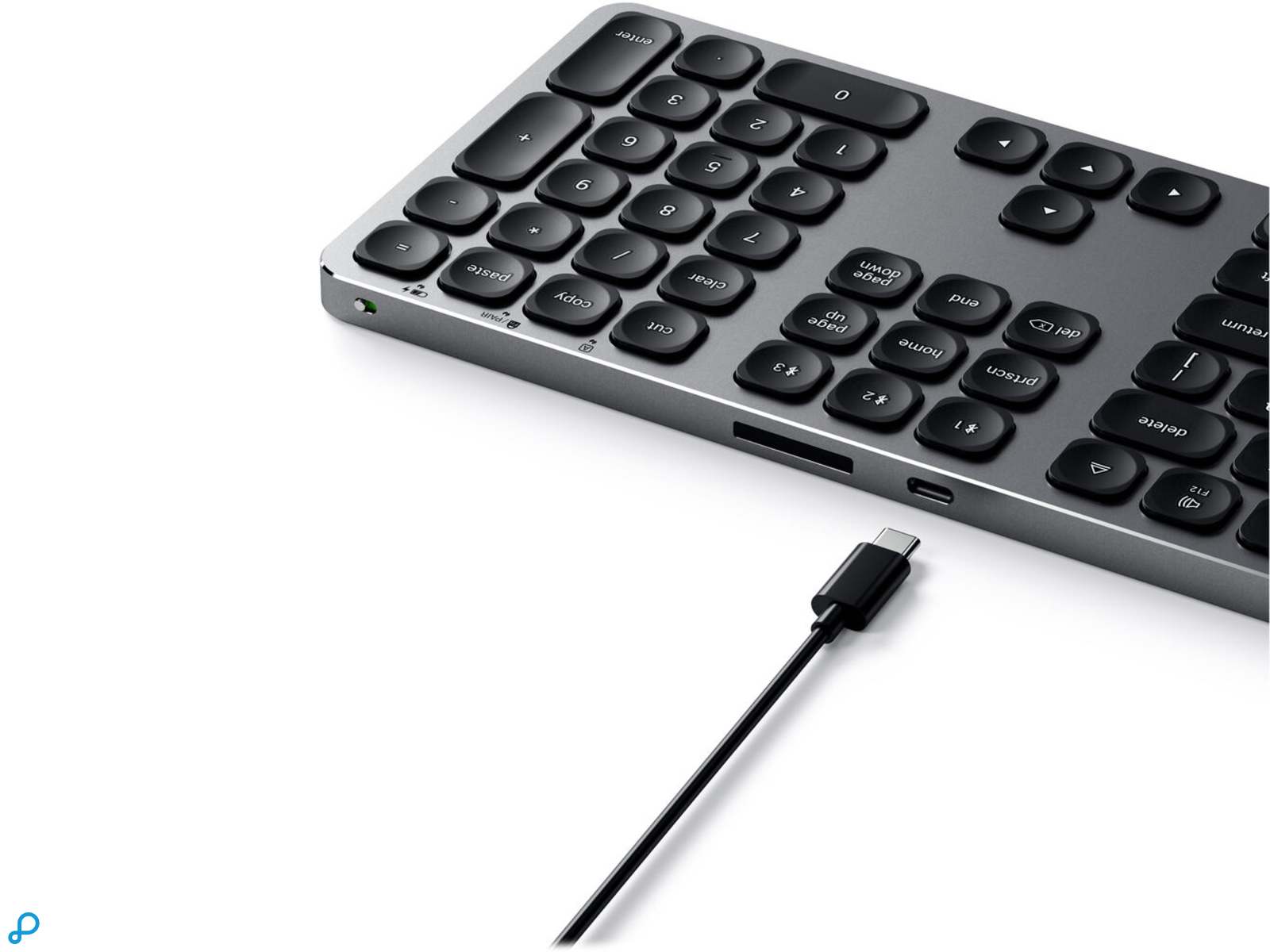 Satechi wireless aluminum keyboard for Mac - space gray-2