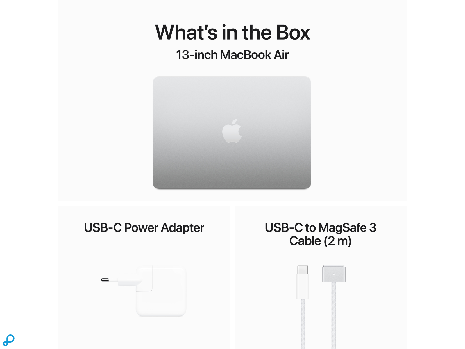 13-inch MacBook Air: Apple M3 chip with 8-core CPU and 8-core GPU, 8GB, 256GB SSD - Silver-7