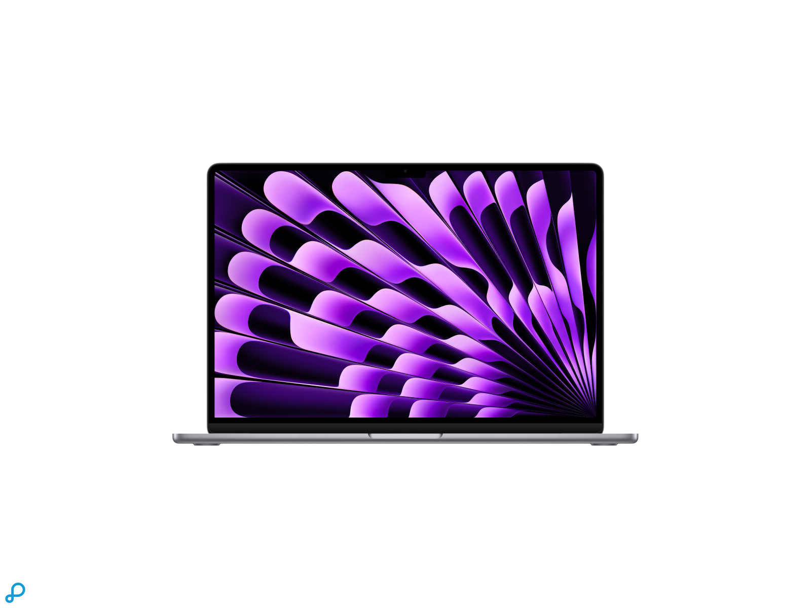 15-inch MacBook Air: Apple M3 chip with 8-core CPU and 10-core GPU, 8GB, 256GB SSD - Space Grey-0