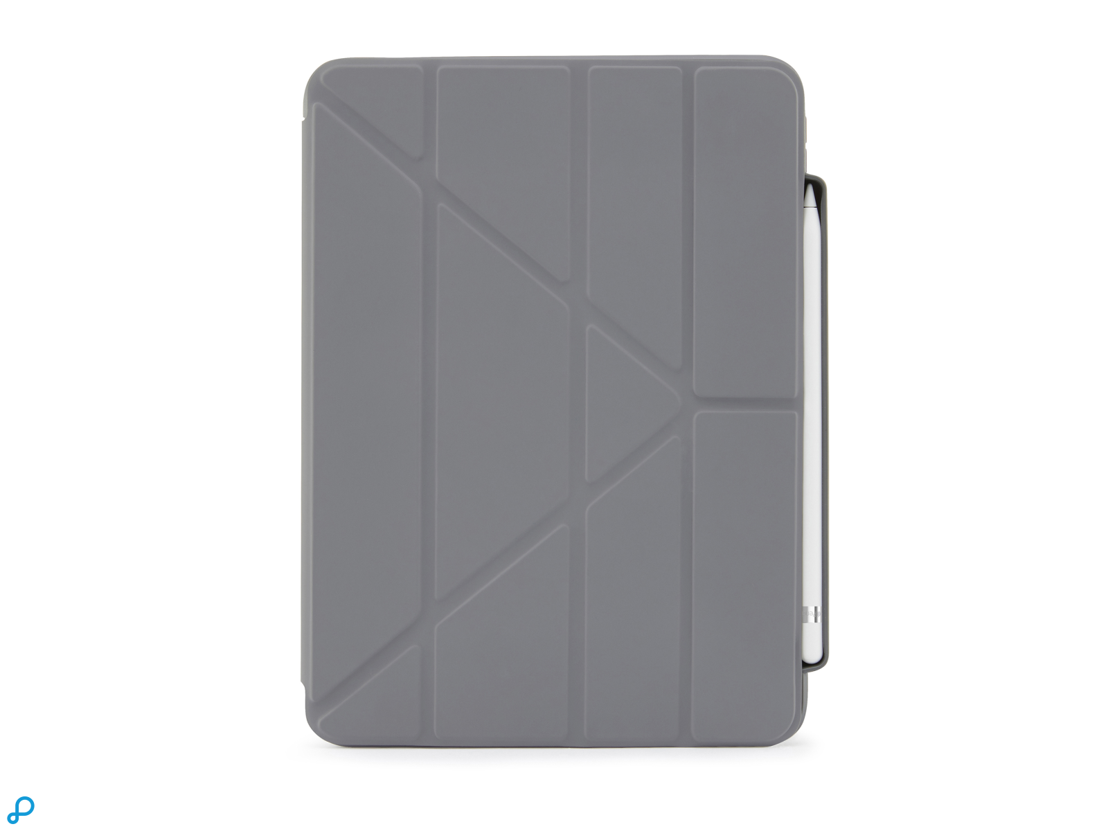 Pipetto Origami No3 Pencil Case - iPad 10th Gen (2022) - Grey-0