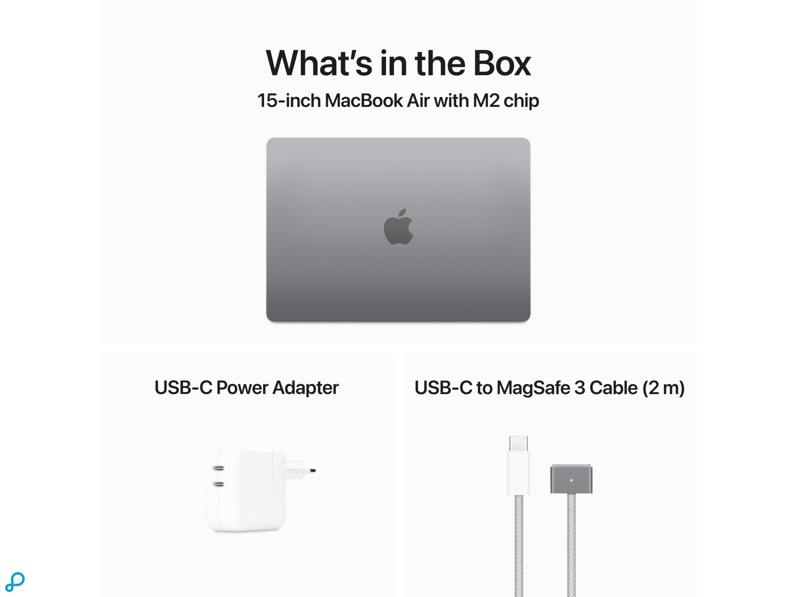 15-inch MacBook Air: Apple M2 chip with 8-core CPU and 10-core GPU, 256 GB SSD Space Gray - EOL-3