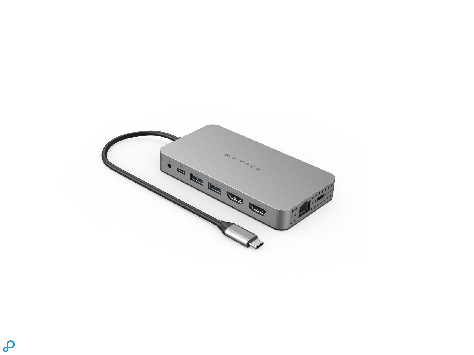 HyperDrive Dual 4K HDMI 10-in-1 USB-C Hub voor M1/M2 MacBooks-0
