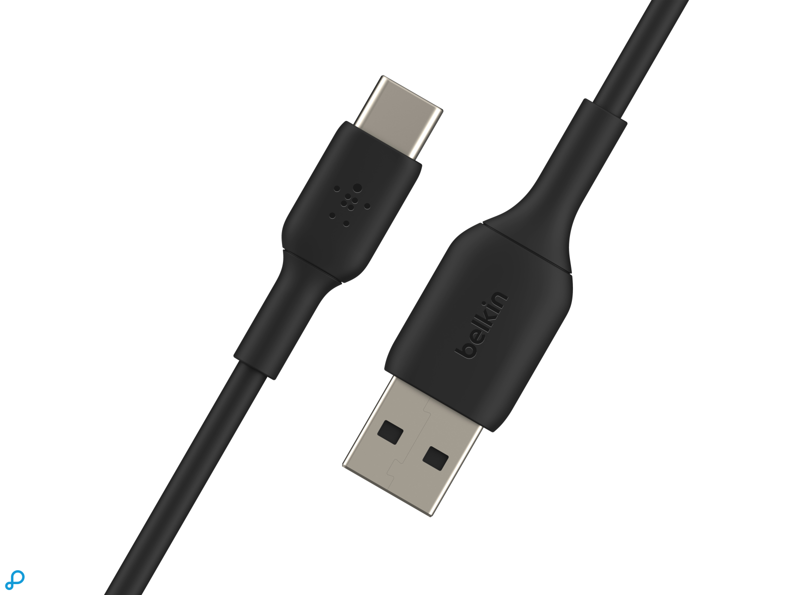 Belkin USB-C Naar USB-A 1M Zwart-4