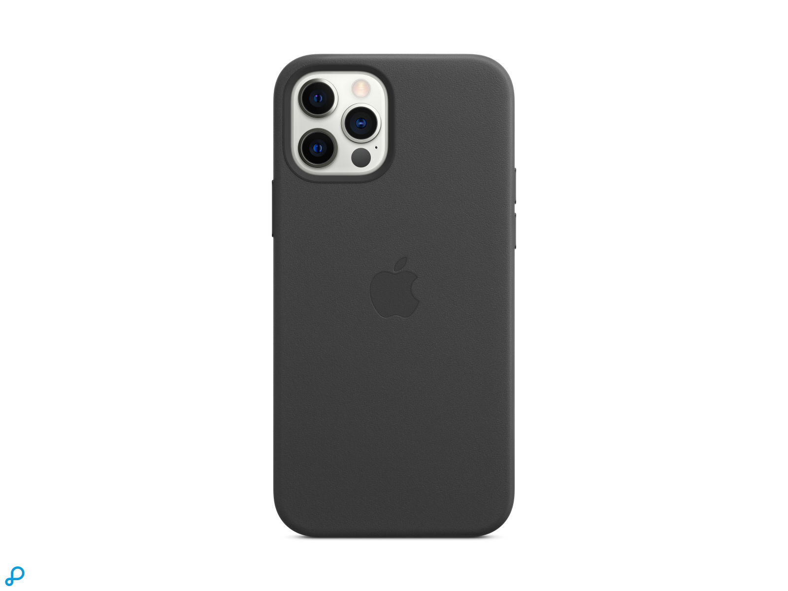 iPhone 12 | iPhone 12 Pro Leren hoesje met MagSafe- Zwart-0