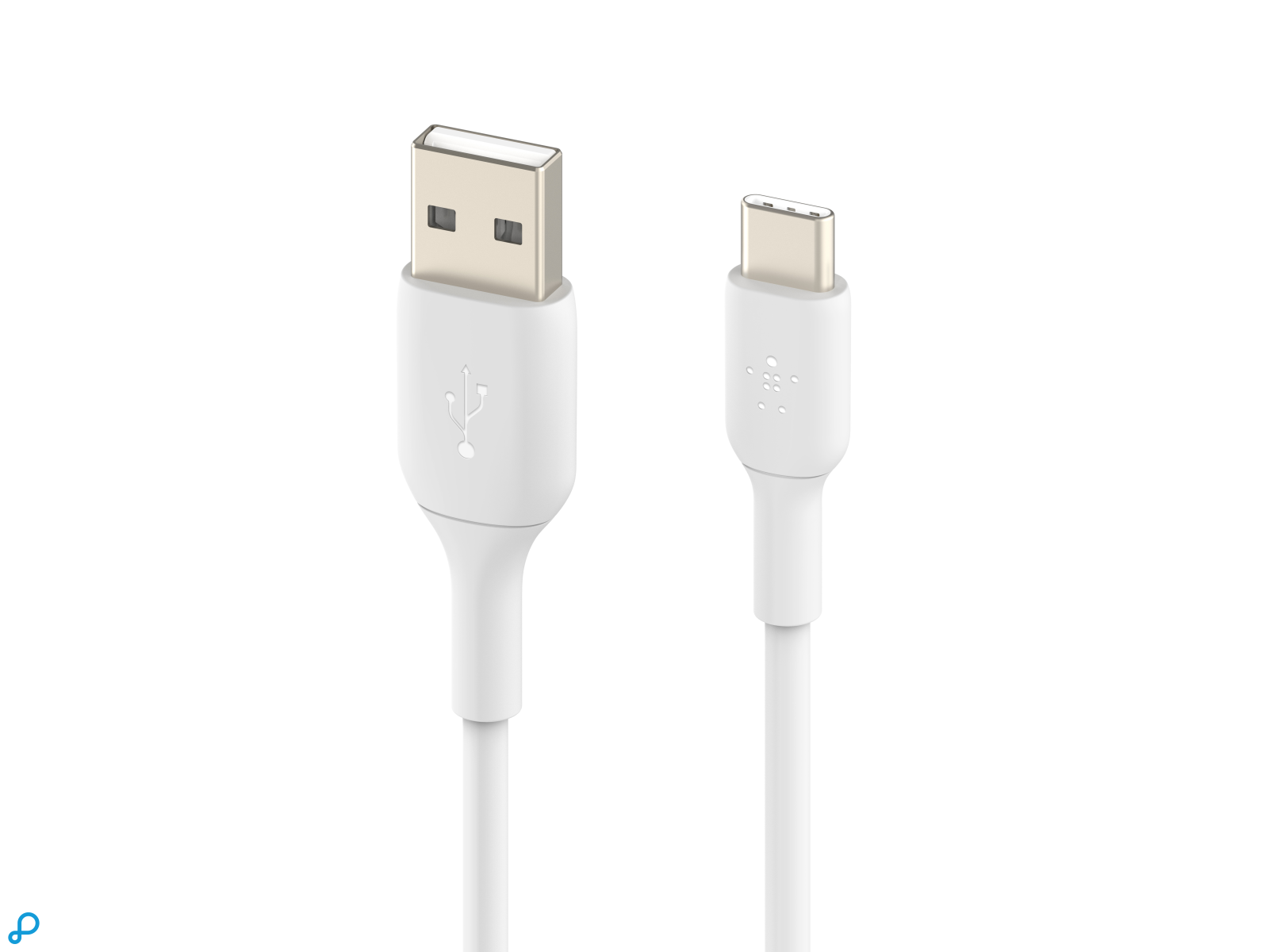 Belkin USB-C Naar USB-A 1M Wit-4