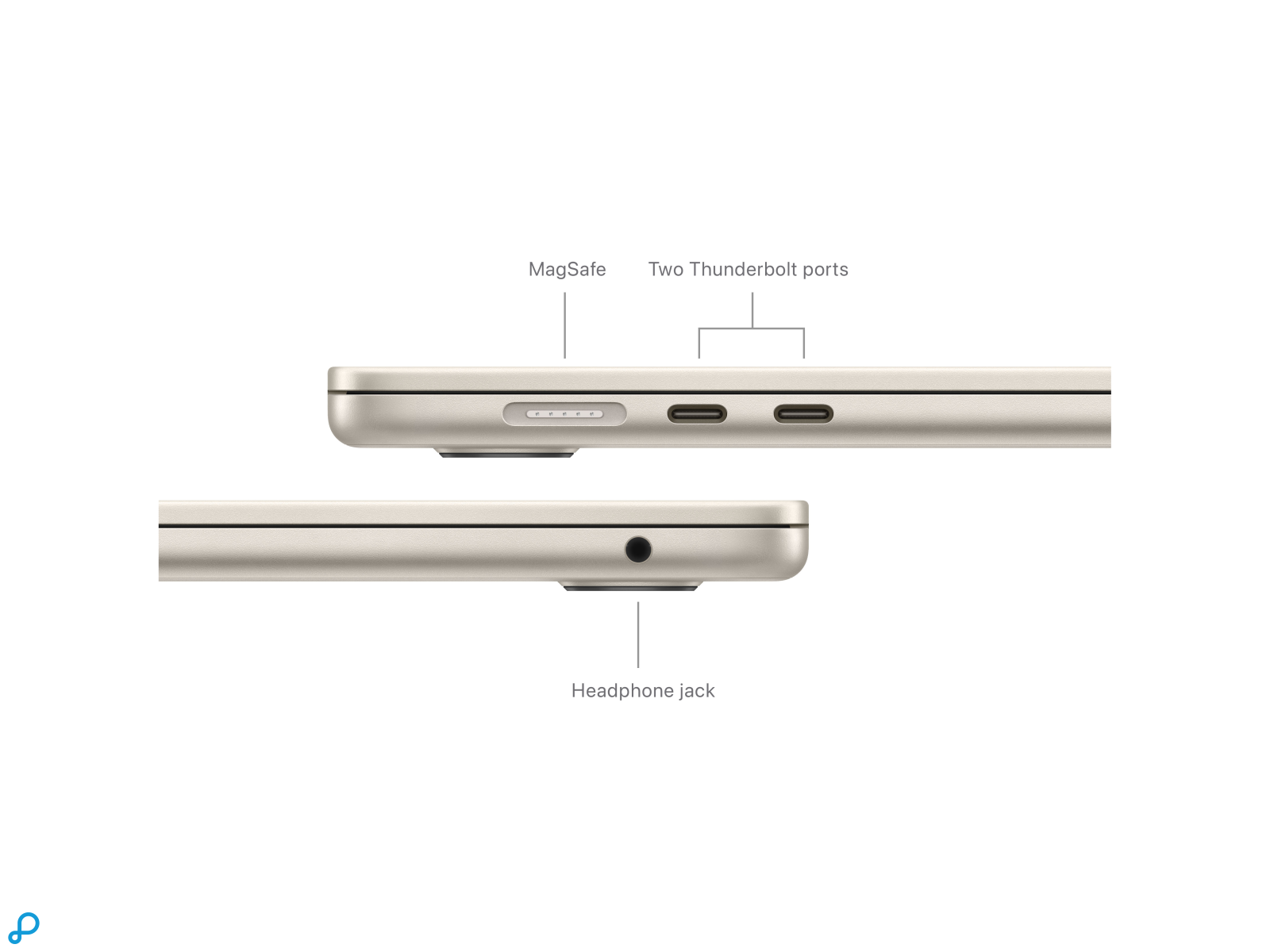 15-inch MacBook Air: Apple M3 chip met 8-core CPU en 10-core GPU, 8GB, 512GB SSD - Sterrenlicht-5