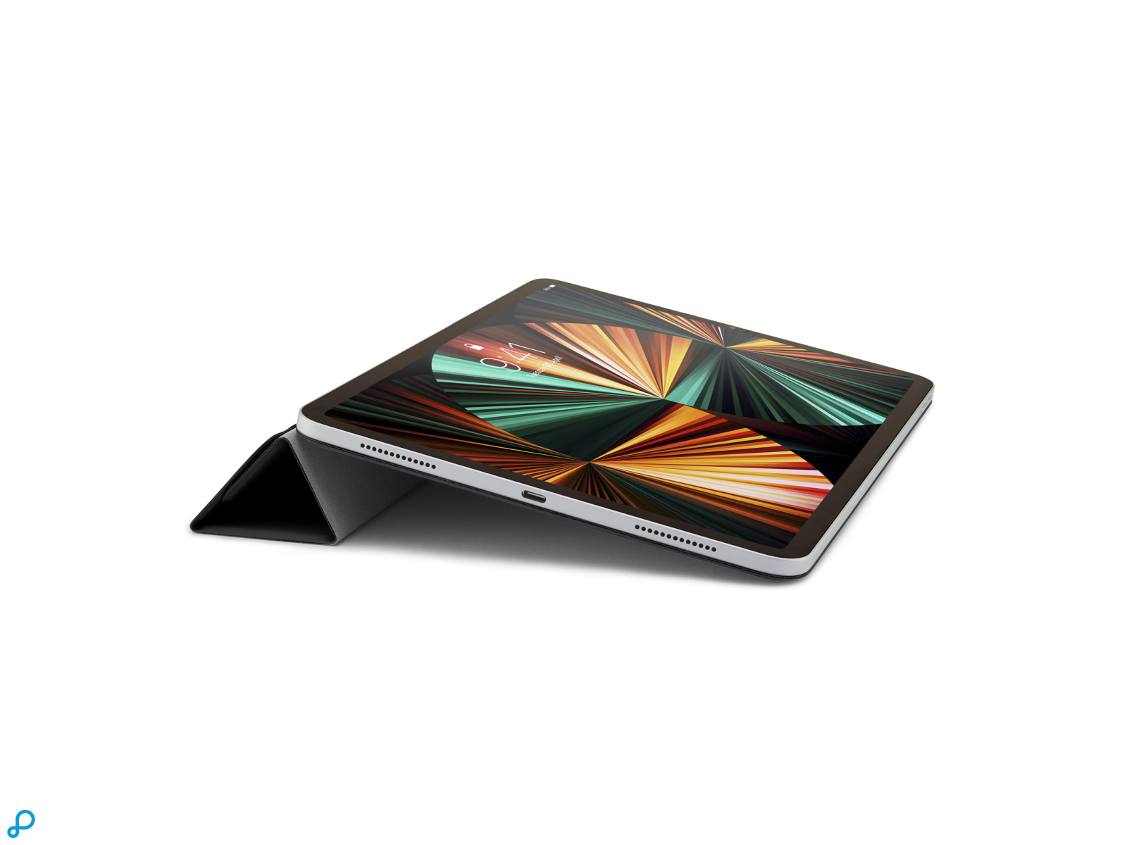 Pipetto Origami No4 Folio Case - iPad Pro 12.9 (2022/2021/2020/2018) - Black-3