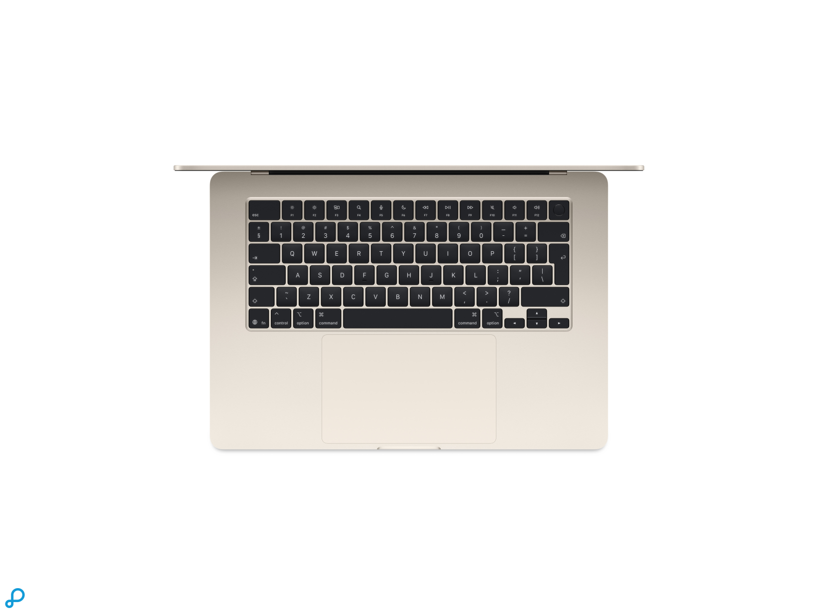 15-inch MacBook Air: Apple M5-chip met 10-core CPU en 10-core GPU, 24 GB, 1 TB SSD - Sterrenlicht-1