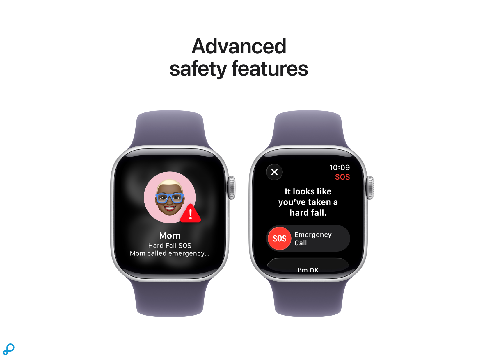 Apple Watch Series 11 GPS 42mm Silver Aluminium Case with Purple Fog Sport Band - M/L-5