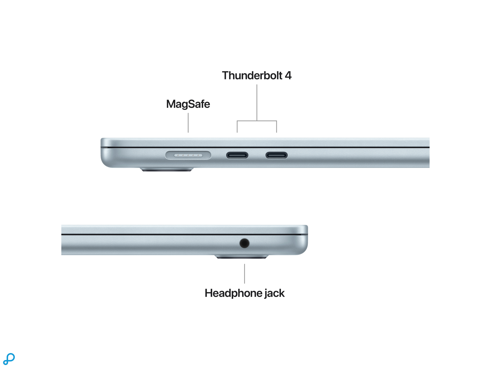 15-inch MacBook Air: Apple M5-chip met 10-core CPU en 10-core GPU, 16 GB, 512 GB SSD - Hemelsblauw-5