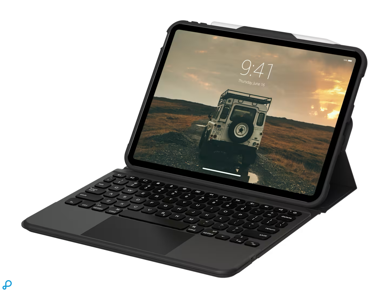 UAG Bluetooth Keyboard Voor iPad 11th Gen (A16) Qwerty US English Zwart-1