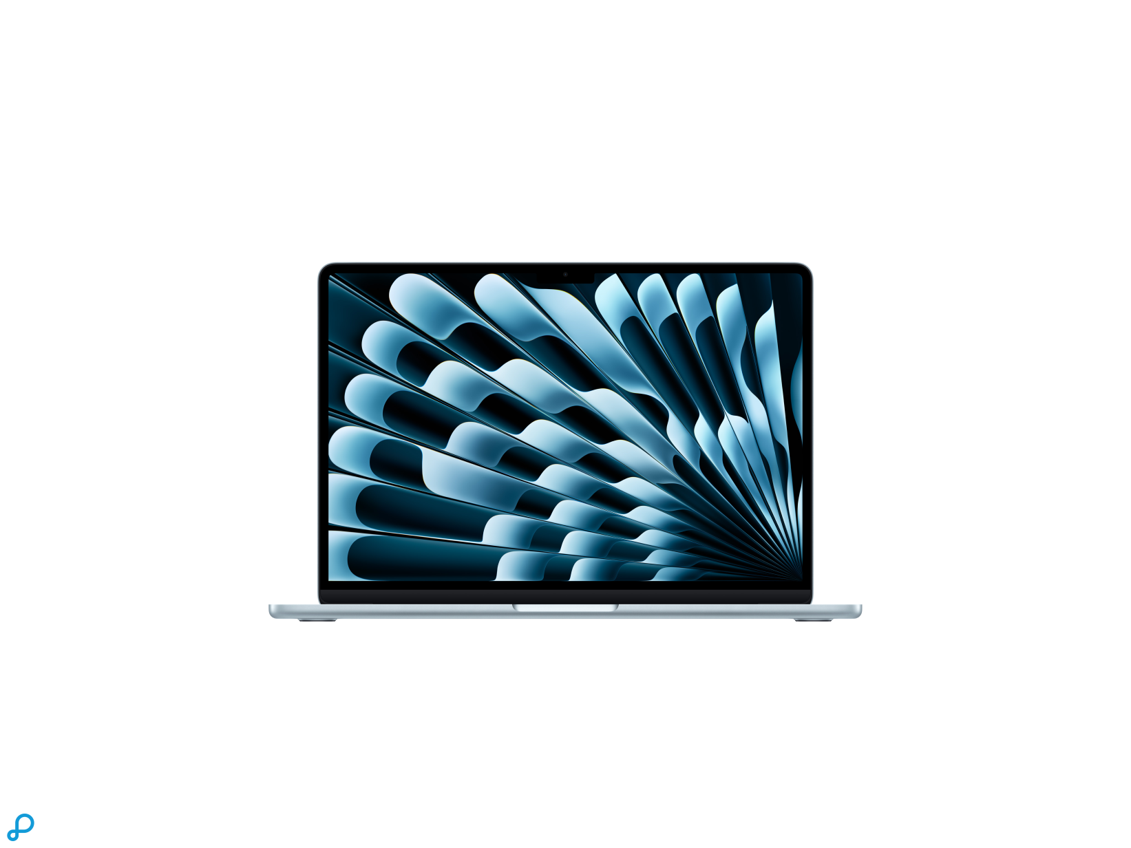 13-inch MacBook Air: Apple M5-chip met 10-core CPU en 10-core GPU, 16 GB, 1 TB SSD - Sky Blue-0