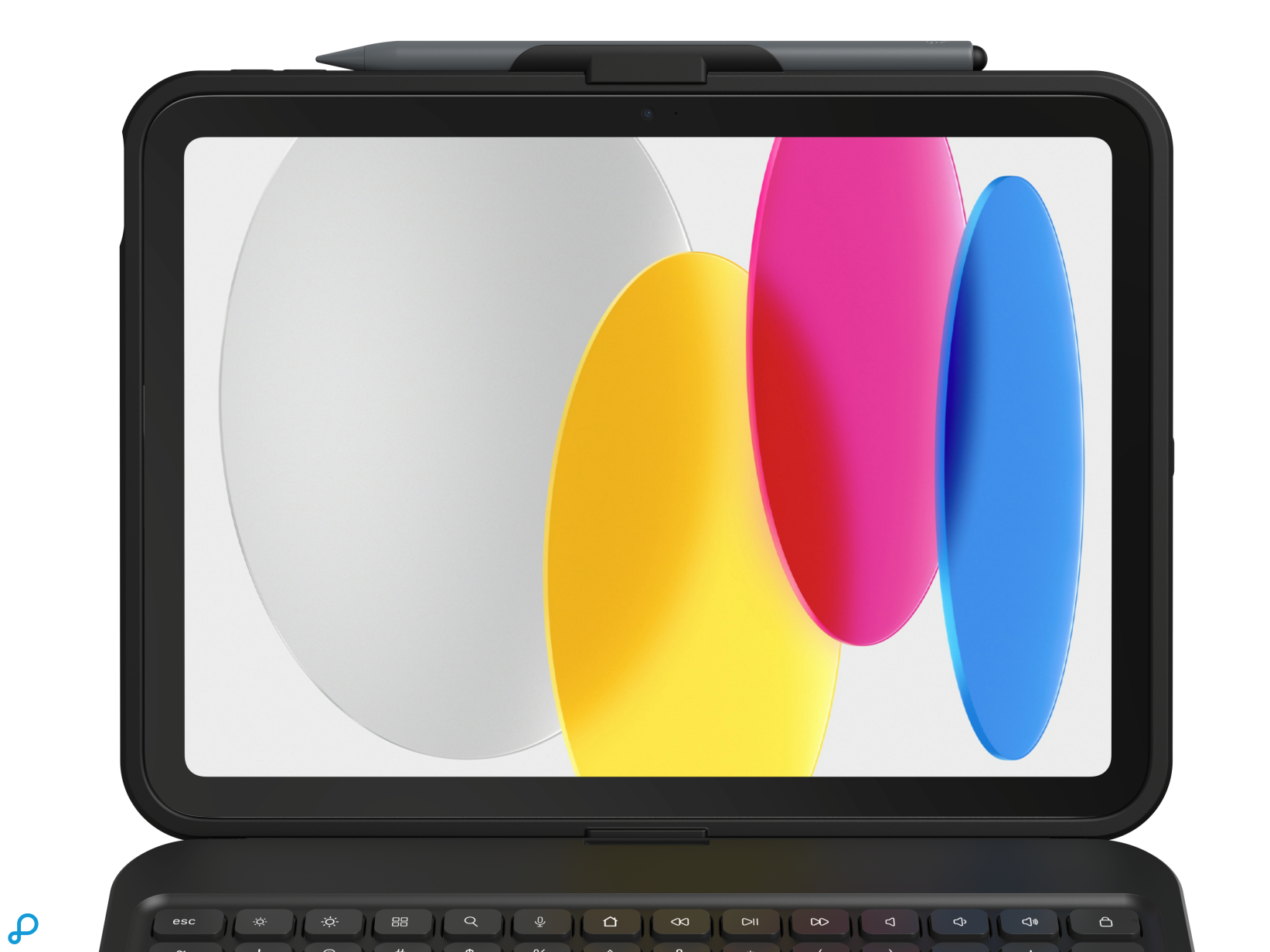Zagg Tough Keys Keyboard Case Voor  iPad 11(A16 & 10Th Gen Qwerty Zwart-2