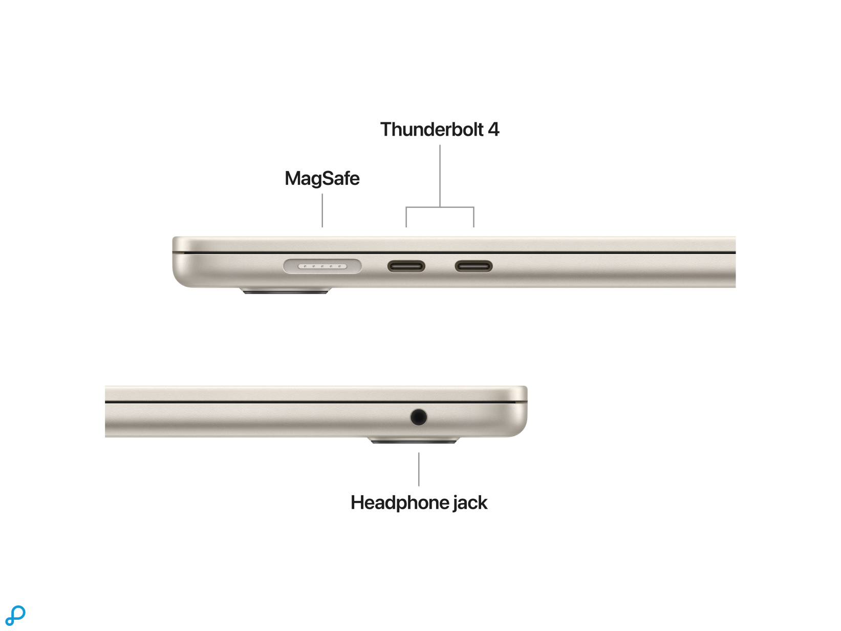 15-inch MacBook Air: Apple M5-chip met 10-core CPU en 10-core GPU, 16 GB, 512 GB SSD - Sterrenlicht-5
