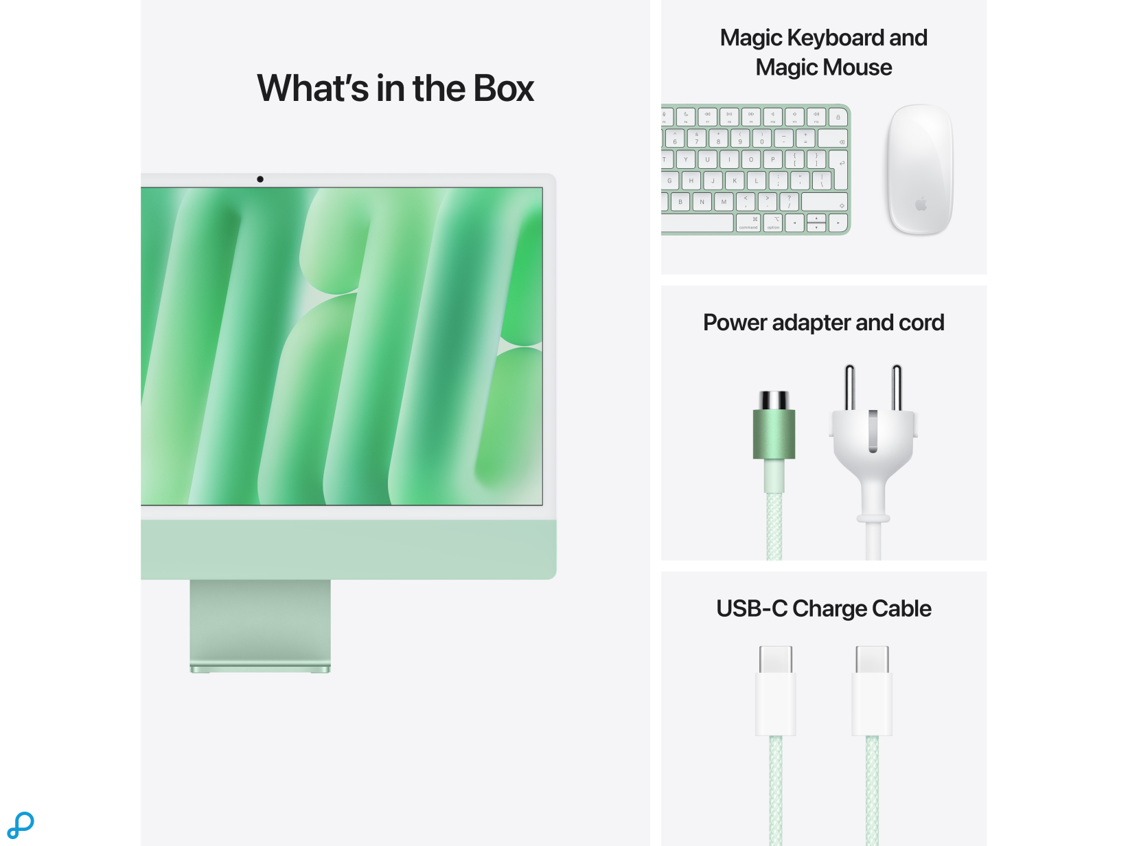 24-inch iMac With Retina 4.5K display: Apple M4 chip With 8-core CPU And 8-core GPU, 16GB, 256GB SSD - Green-7