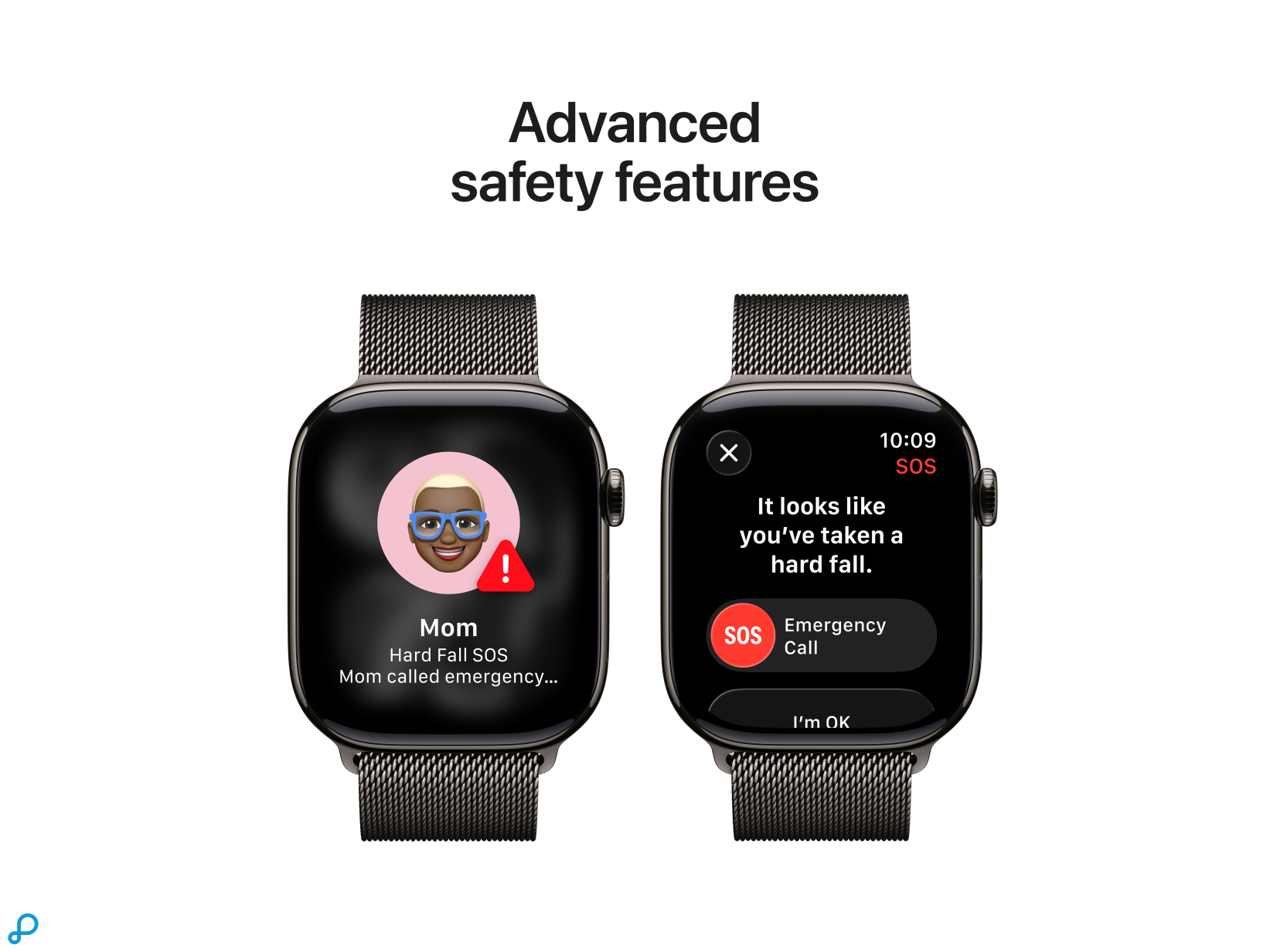 Apple Watch Series 11 GPS + Cellular 46mm Slate Titanium Case with Slate Milanese Loop - S/M-5