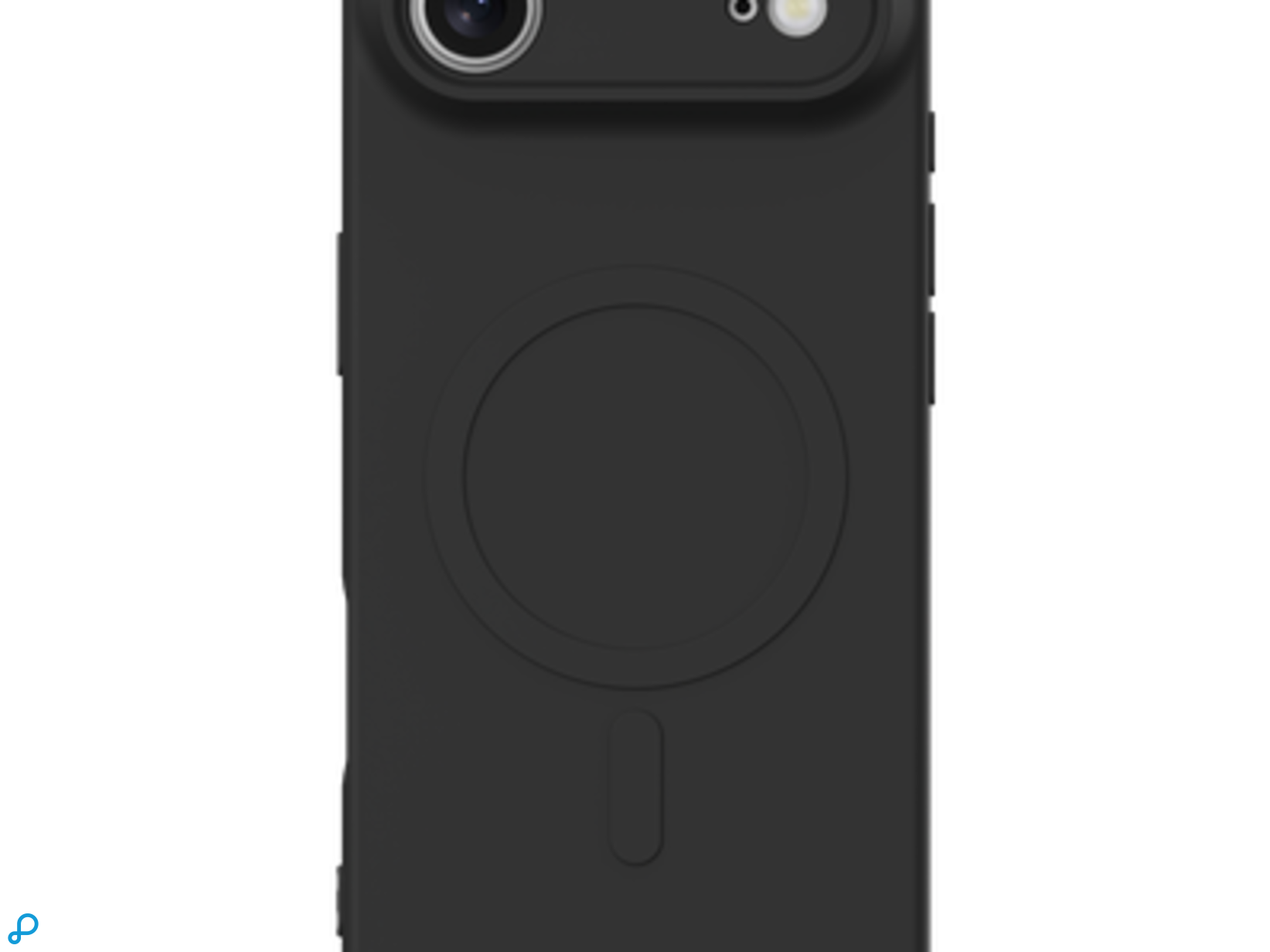 Just in Case iPhone Air Kick Case MagSafe - TPU Back Cover - Black-1