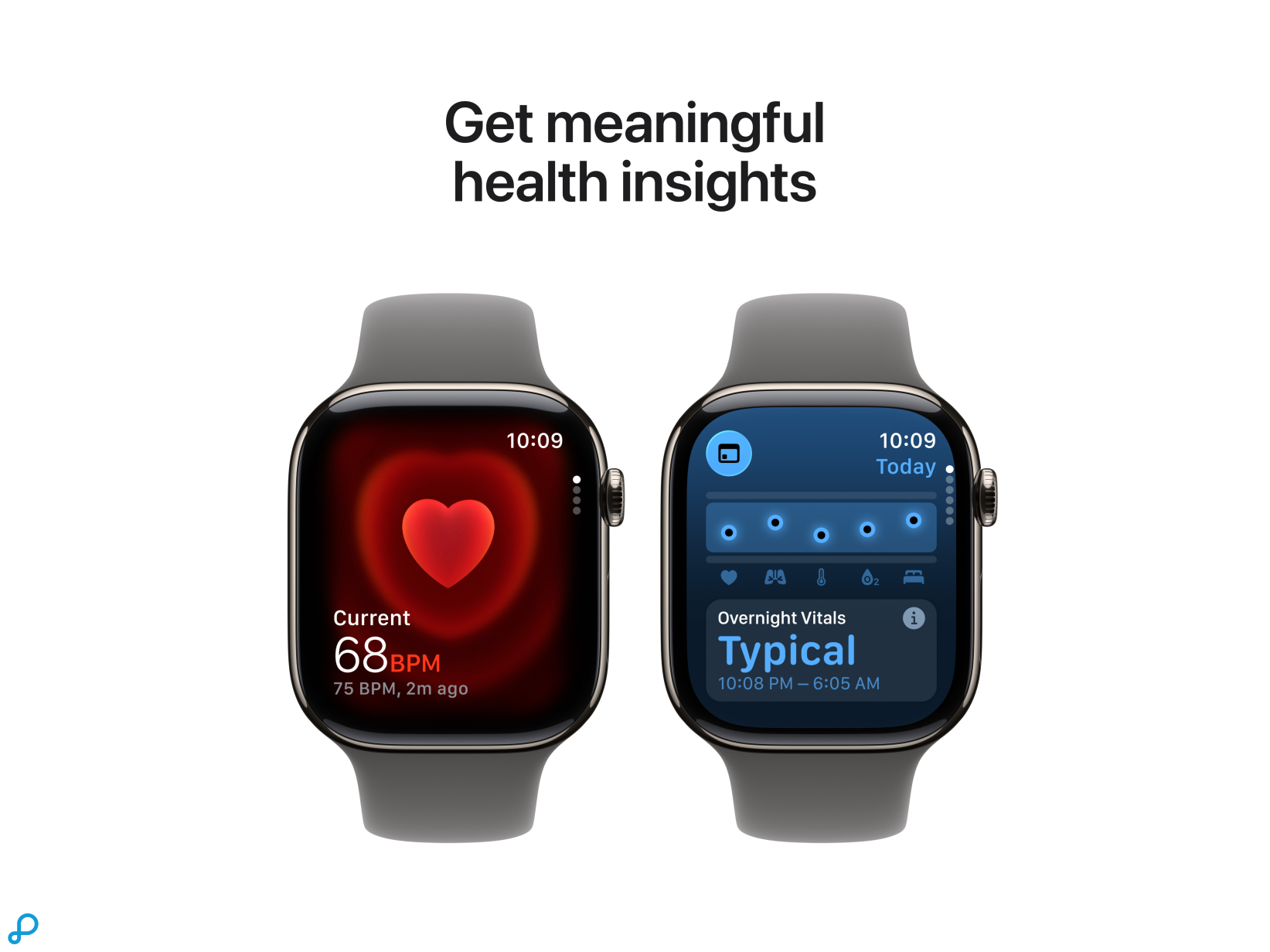 Apple Watch Series 11 GPS + Cellular 42mm Natural Titanium Case with Stone Grey Sport Band - S/M-4
